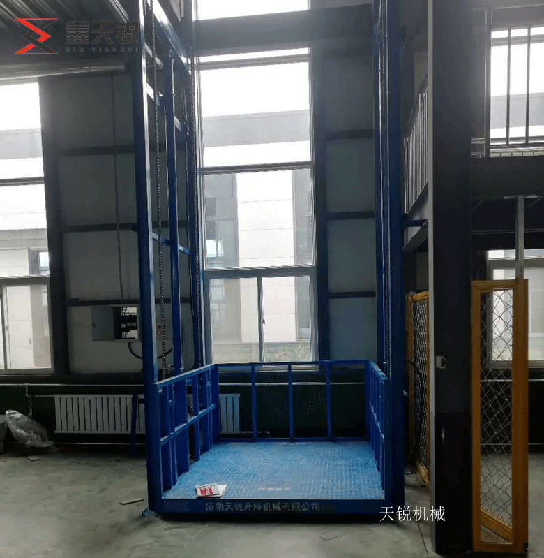 廊坊导轨式升降机验收合格